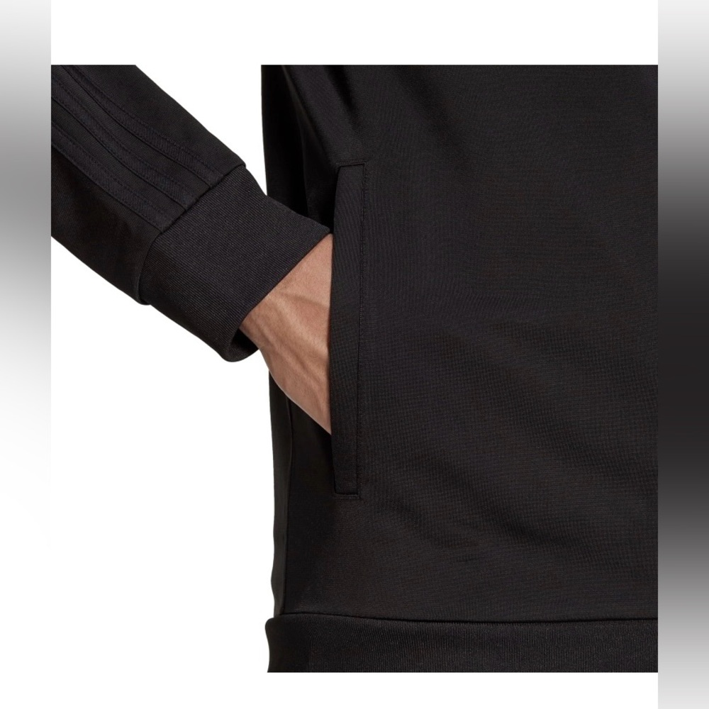 Adidas Men's Essentials Warm-Up 3-Stripes Jacket H46101 Original NEW NWT - Picture 3 of 6